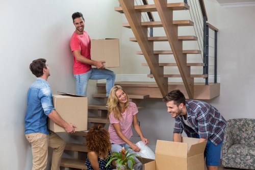 House removalists helping with a residential move in Enfield
