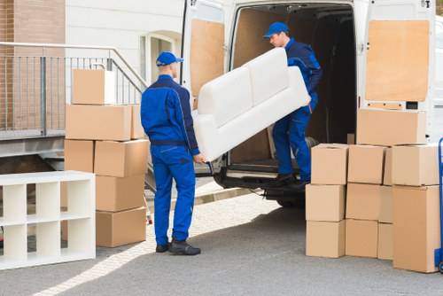 Assorted household furniture ready for pick-up in Enfield