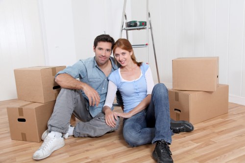 Apartment removal with careful stair and access handling in Enfield