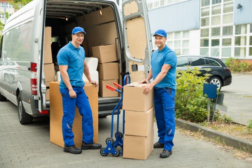 Packing and furniture loading for a home move in Enfield