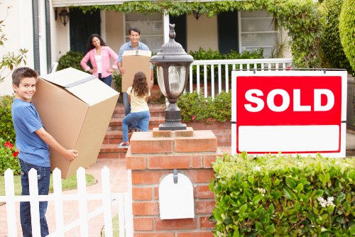 Residential move in an Enfield street with parking considerations