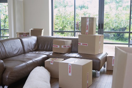 Team handling a flat move in Enfield with care and planning